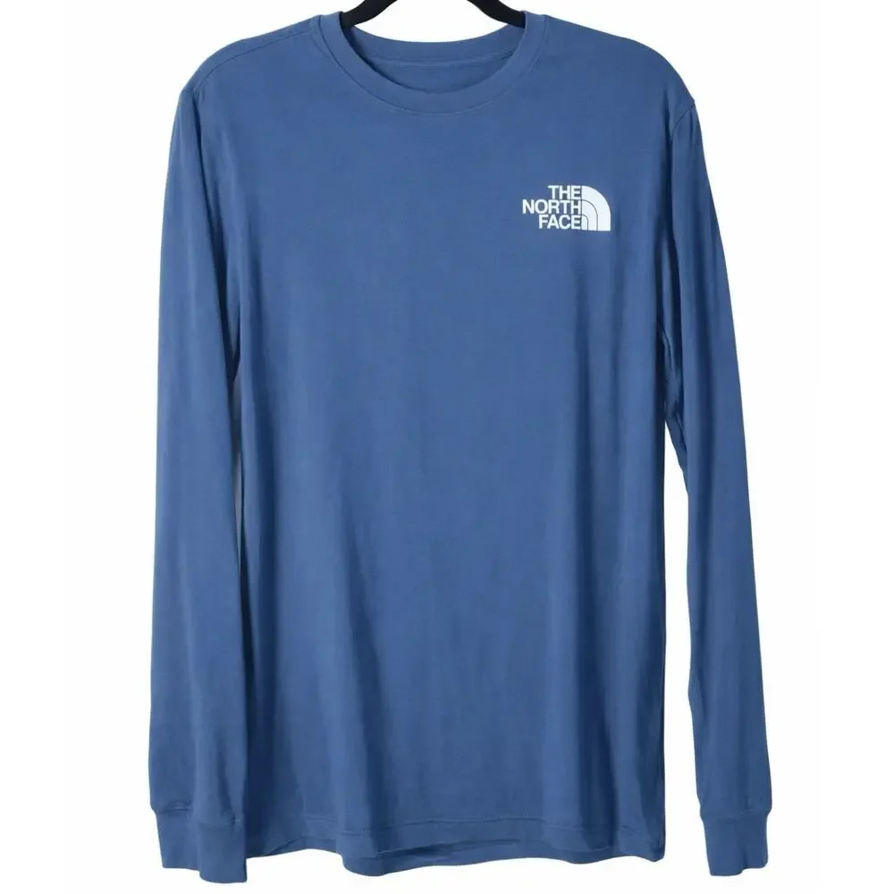 THE NORTH FACE Hit Gorpcore Long Sleeve Tee Shady Blue Medium